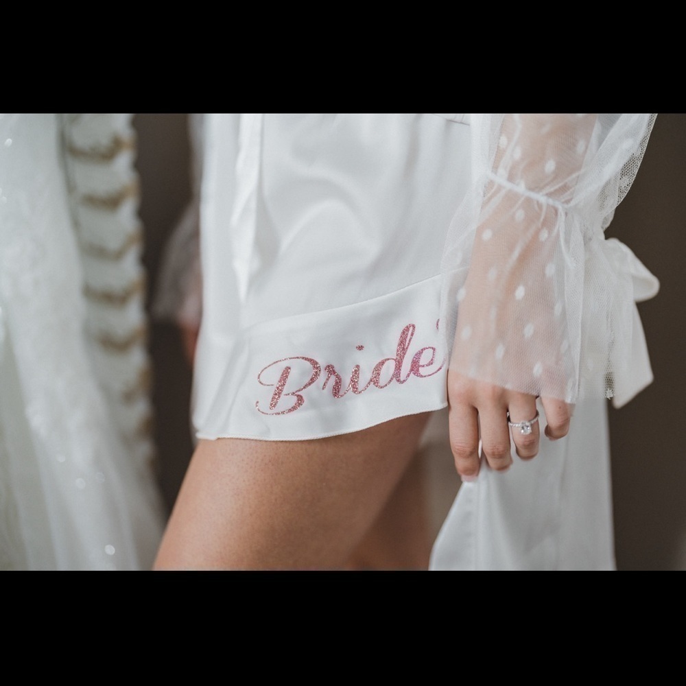 Women’s Bride Pajamas Shorts - Picture 8 of 8